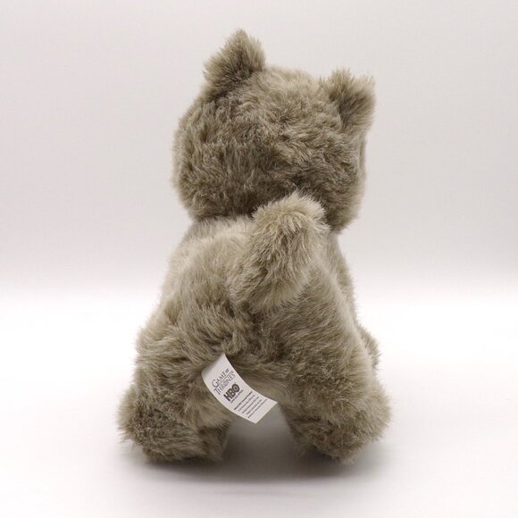 Game of Thrones Gray Dire Wolf Pup Plush Stuffed Animal Dog 9" Direwolf HBO 2014 - Picture 7 of 11